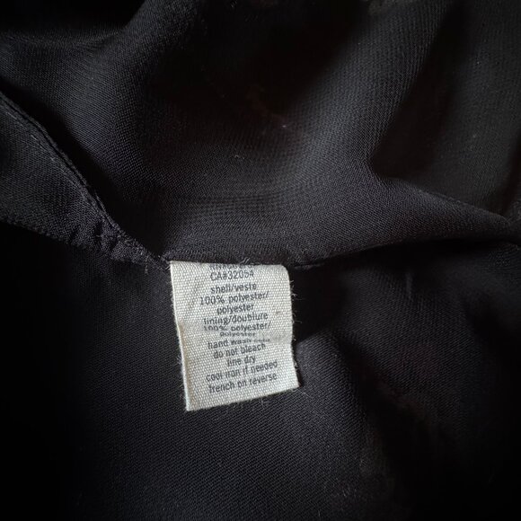 Urban Outfitters Black Floral Kimono Cardigan Cover Up - Picture 4 of 6